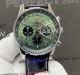 super clone Navitimer B01 Chronograph 43 mint green black dial watch (1)_th.jpg